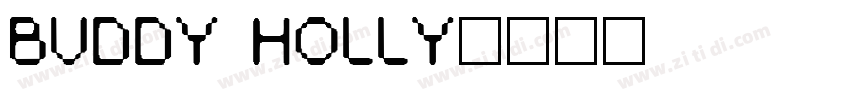 BUDDY HOLLY字体转换